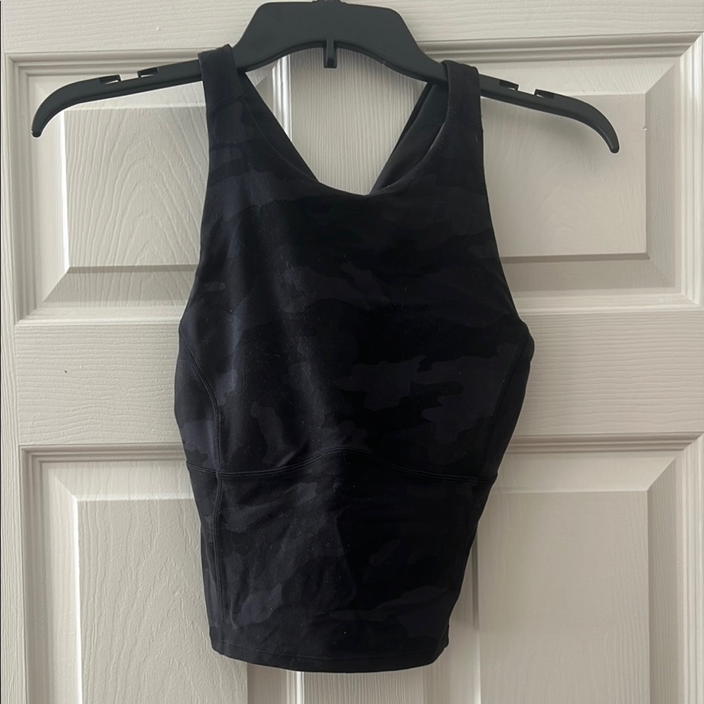 Lululemon Black Camo Tank